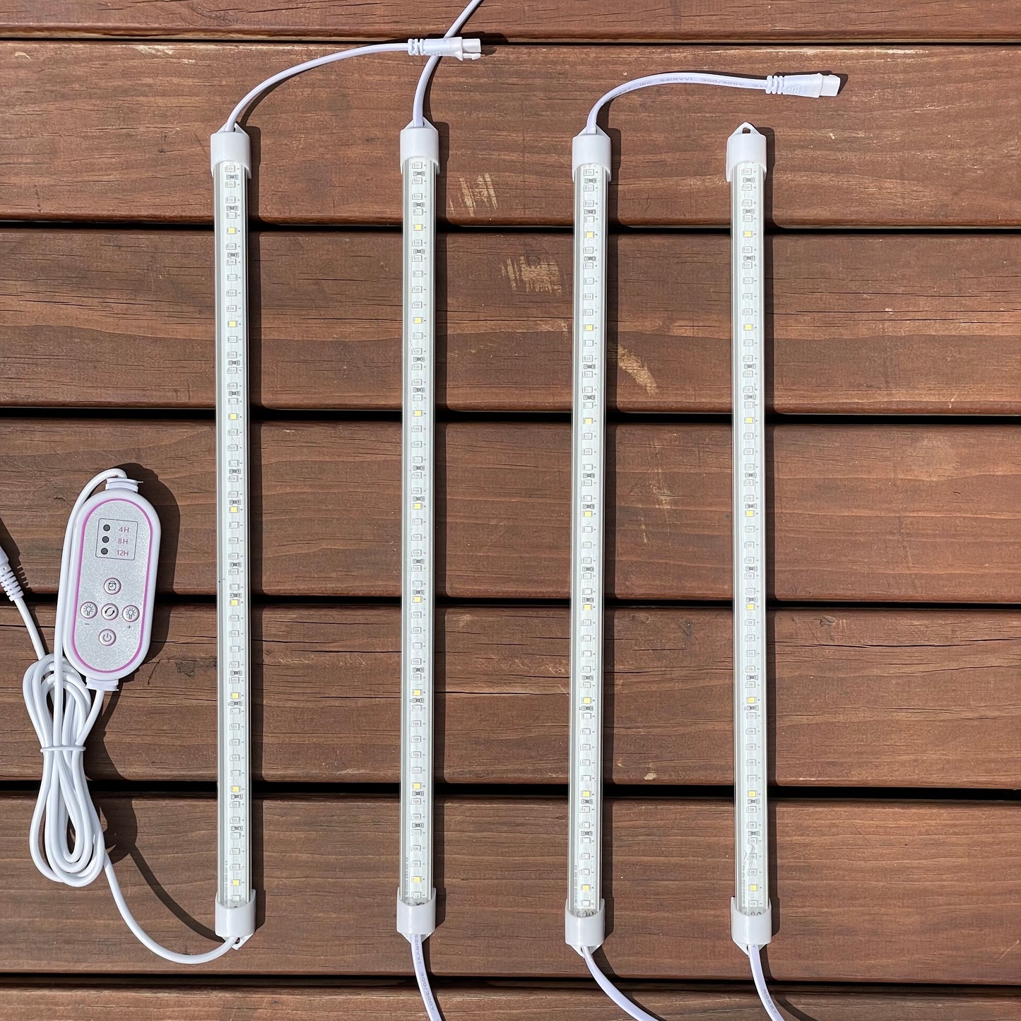 T5 LED Bar Grow Light Daisy Chain 4 Tubes Pure + Warm White