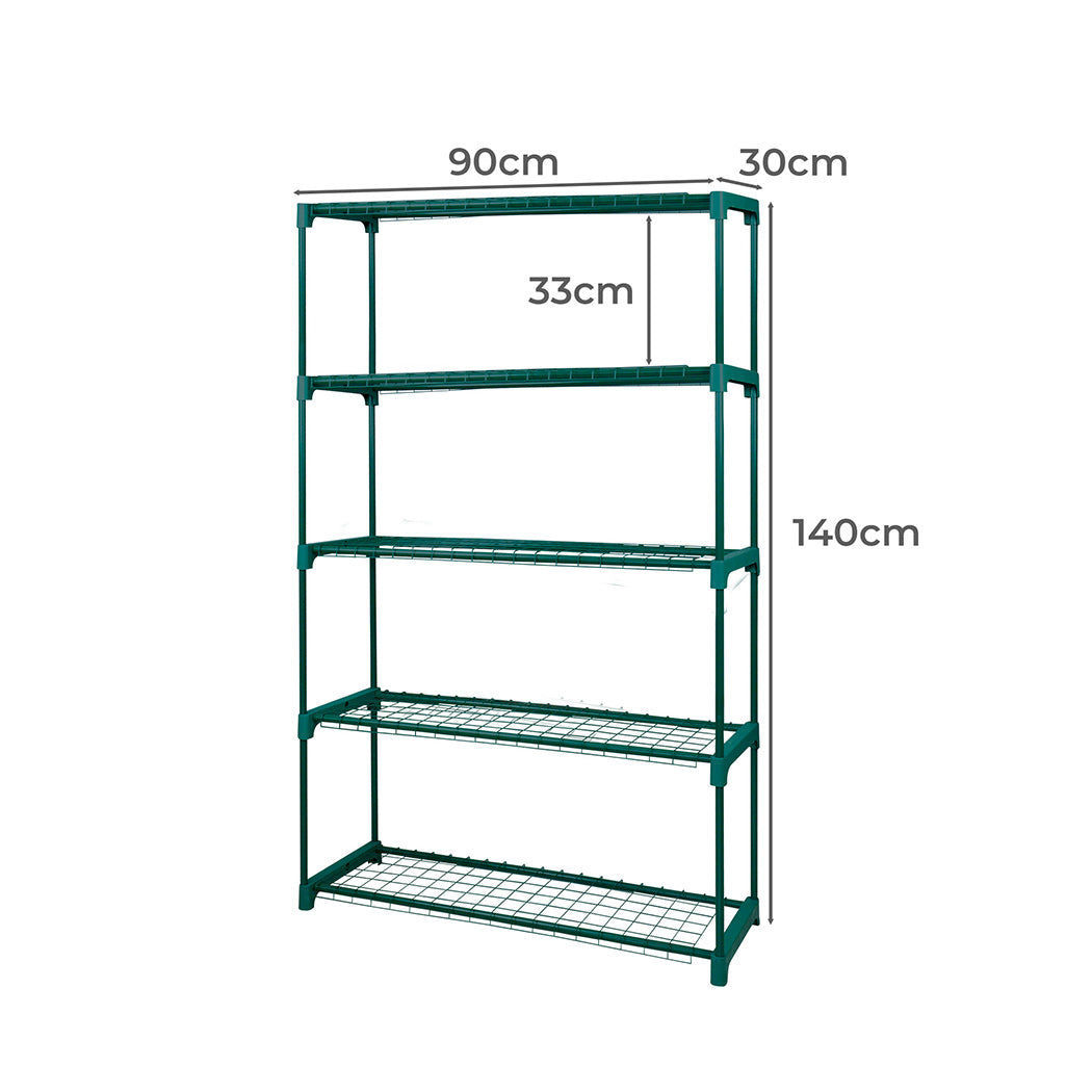 Levede 2x5 Tier Plant Shelve Garden-2006732931959230466