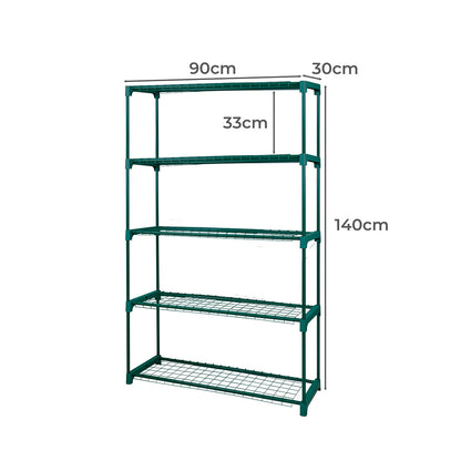 Levede 2x5 Tier Plant Shelve Garden-2006732931959230466