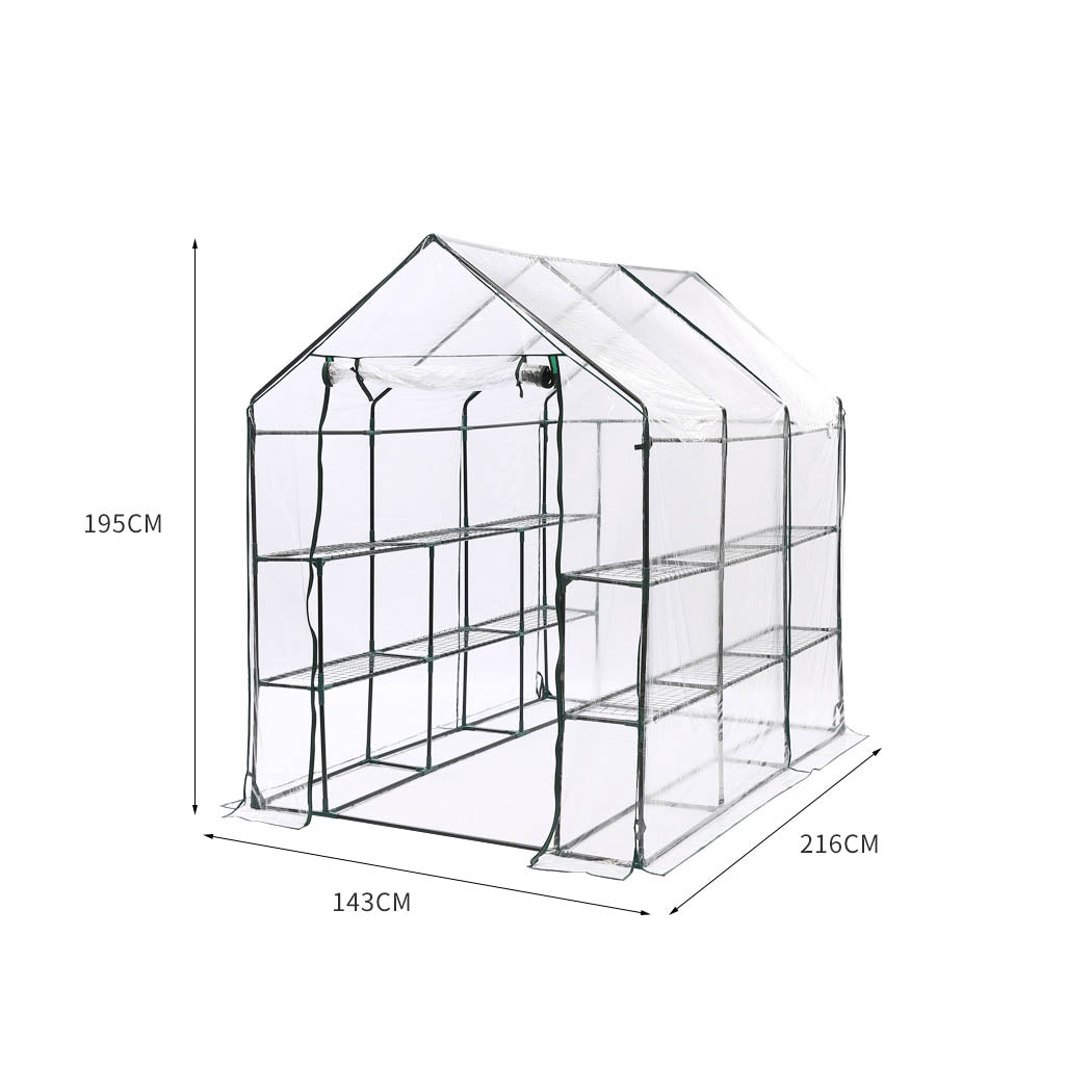 Levede Greenhouse Walk In 3 Tier Garden-2006732930801602562
