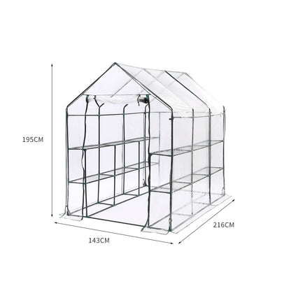 Levede Greenhouse Walk In 3 Tier Garden-2006732930801602562