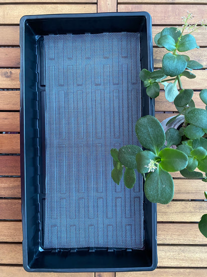Reusable Mesh Growing Medium for Microgreens